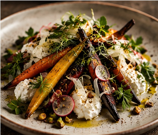 Refined plated dinner